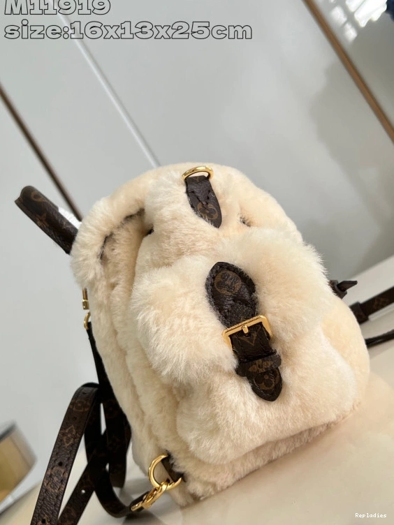 Cheap Ski Teddy Backpack Nano Vuitton Louis 0803
